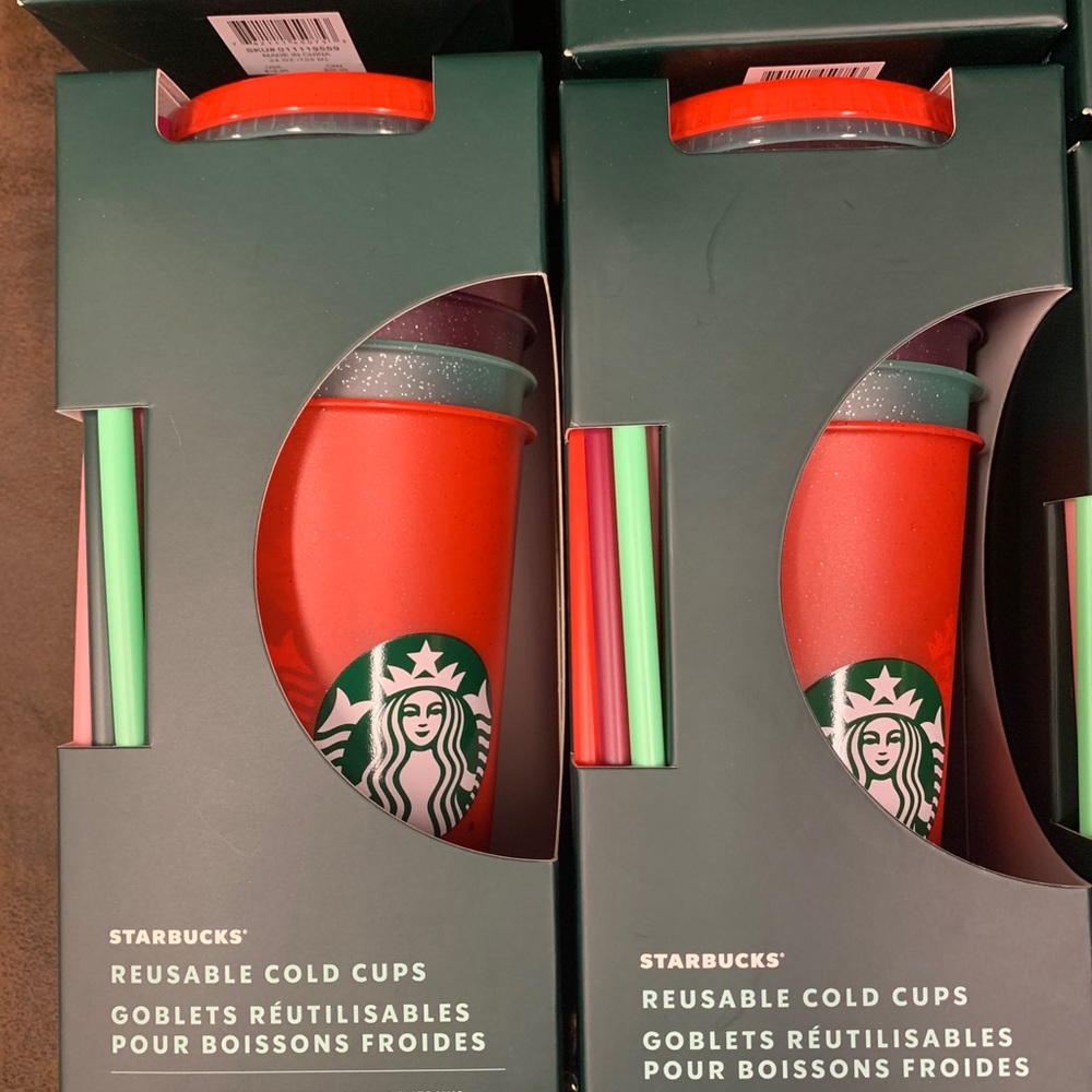 Starbucks Reusable Cold Cups Holiday 2020
